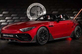 Mercedes Turned the SL Into an Open-Top Roadster With an F1 Halo Bar