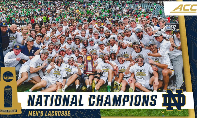 Notre Dame Captures Second Straight NCAA Men’s Lacrosse Championship