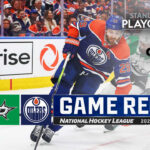 Oilers score 5 straight, defeat Stars in Game 4 to even Western Final