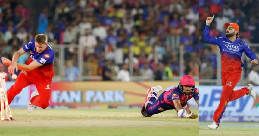 RCB vs RR: This throw of Virat Kohli was not a rocket, Dhruv Jurel Can no batsman in the world survive - rcb vs rr eliminator virat kohli rocket throw dhruv jurel get run out