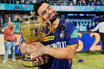 Rinku's 'Tinku Jiya' and Shahrukh became crazy... Just look at this celebration of IPL champion KKR, Video