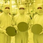 Samsung Foundry 3nm Semiconductor Chip Wafer