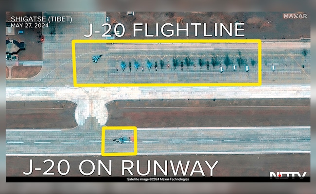 The dragon trembled after hearing the 'roar' of India's Rafale, stationed J-20 fighter jets near Sikkim, see satellite pictures