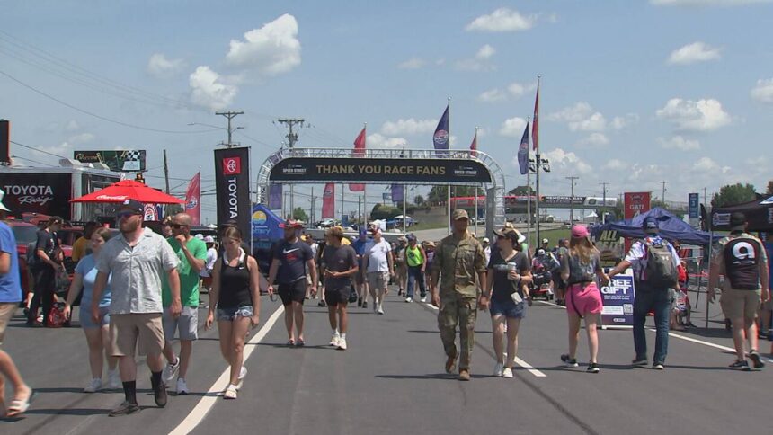 Thousands of fans flood Charlotte Motor Speedway for Coca-Cola 600 Race – WSOC TV