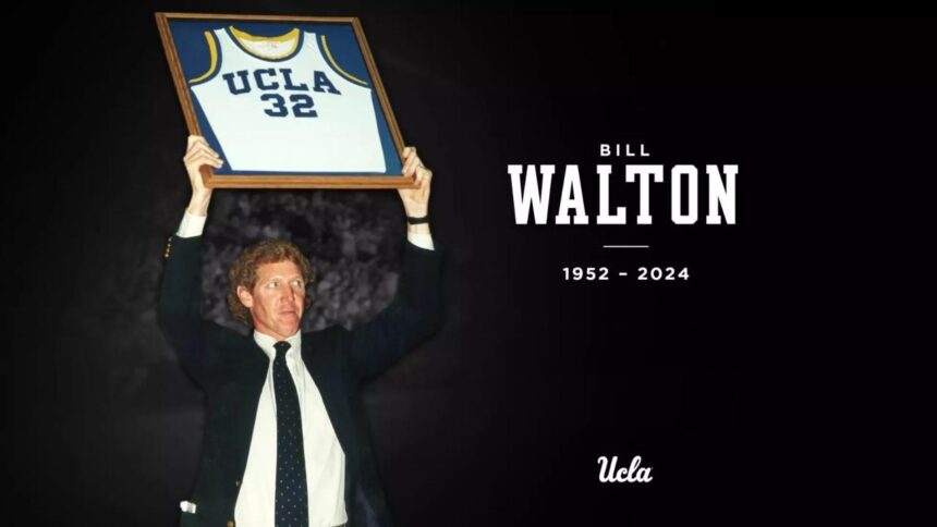 UCLA mourns the loss of iconic Hall of Famer Bill Walton