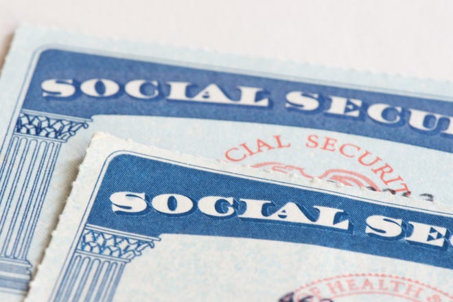 Social Security cards.