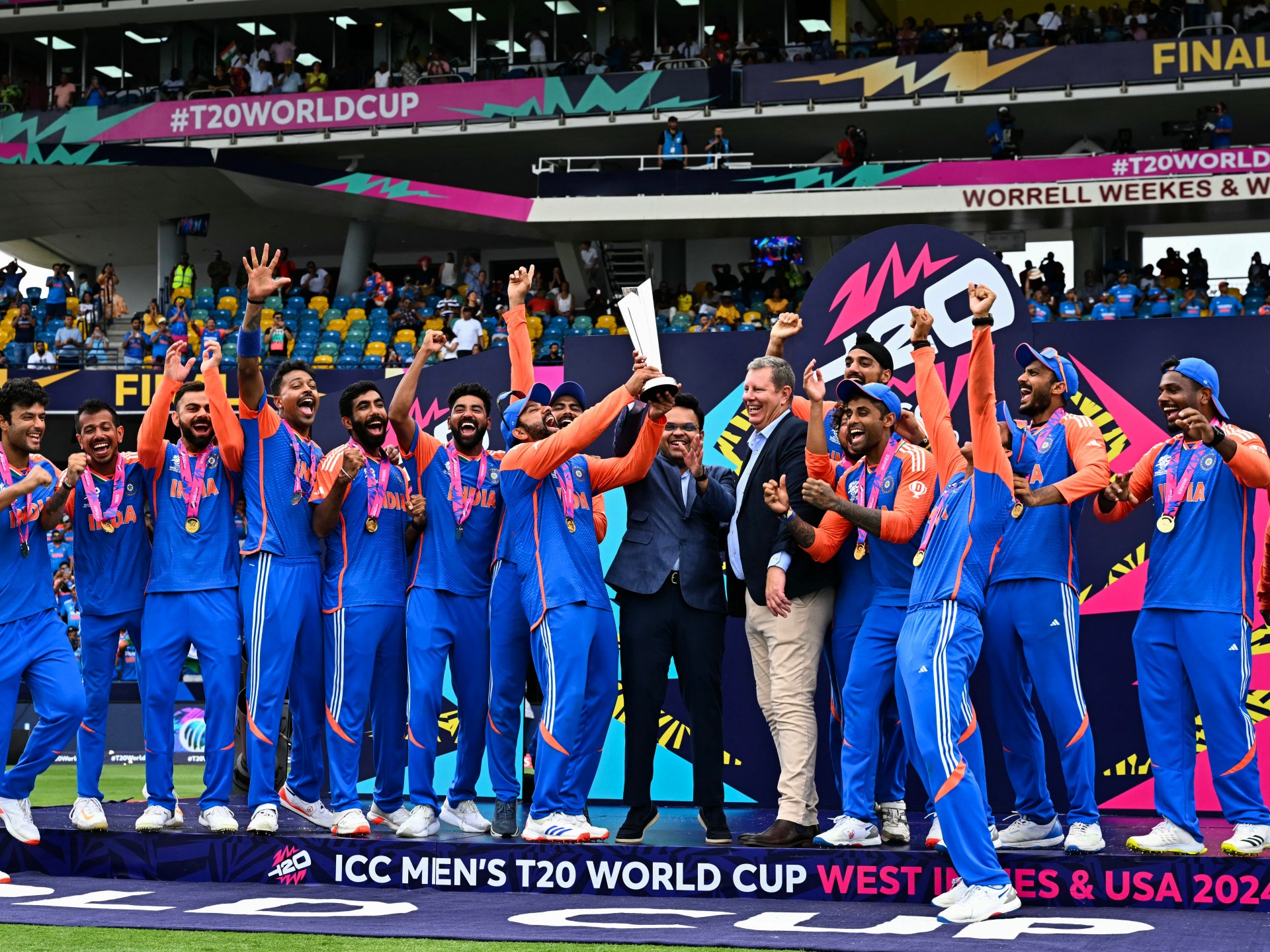 India beat South Africa by 7 runs ICC T20 World Cup 2024 closing