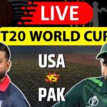 USA vs PAK Live Cricket Score, United States vs Pakistan T20 World Cup 2024 Live Score Online Today Match, America vs Pakistan Today's Match Live Score Prasharan