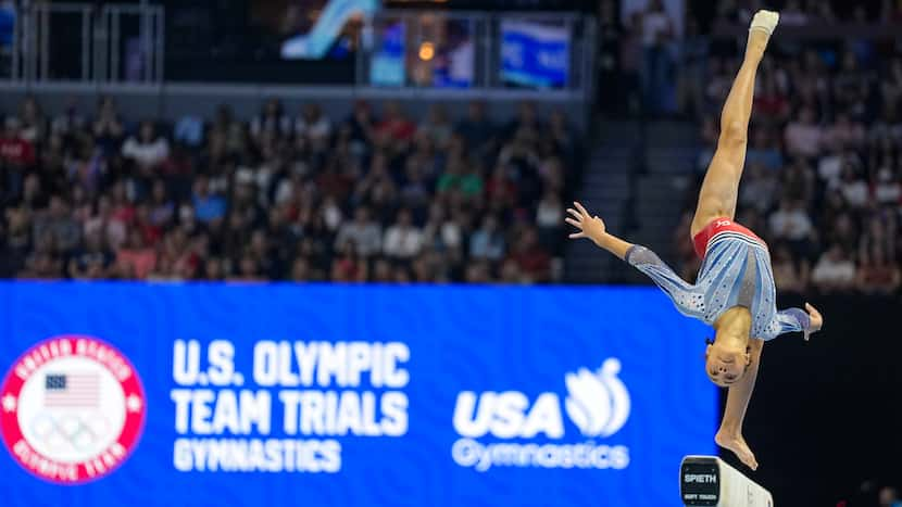 16-year-old Plano resident Hezly Rivera secures trip to Olympics at U.S. gymnastics trials