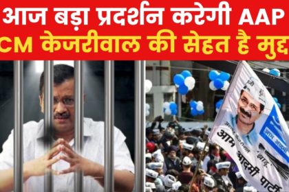 AAP-India came together against the arrest of Arvind Kejriwal, demonstration in Delhi today