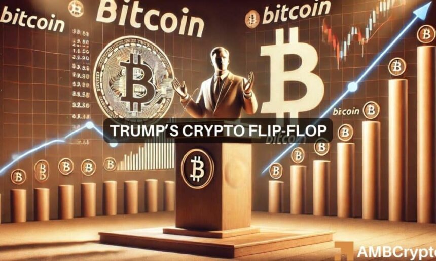 Donald Trump supports BTC as a strategic reserve asset