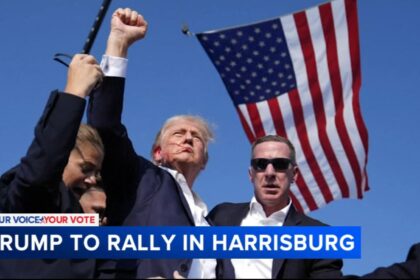 Former President Donald Trump to rally in Harrisburg as polls show close race against Kamala Harris in Pa.