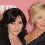 From left: Shannen Doherty and Jennie Garth in 2012