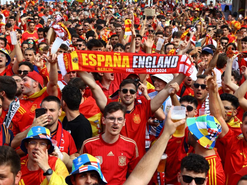 LIVE: Spain vs England – UEFA Euro 2024 final