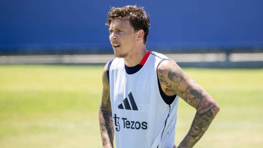 Lindelof reanuda el entrenamiento a pleno