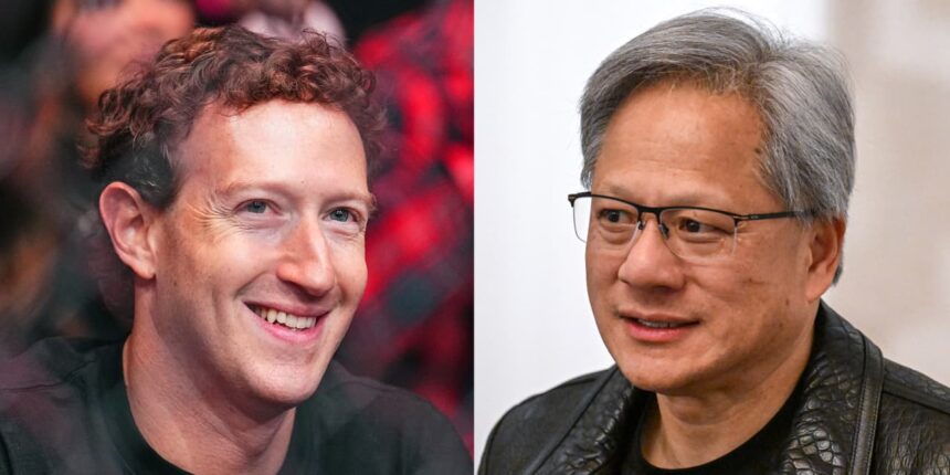 Nvidia CEO Jensen Huang and Meta’s Mark Zuckerberg Talk About AI