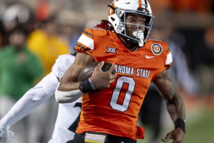 Oklahoma St RB Ollie Gordon II, who won Doak Walker Award last season, arrested for suspicion of DUI