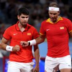 Rafael Nadal and Carlos Alcaraz roar to opening doubles victory in "Nadalcaraz" debut