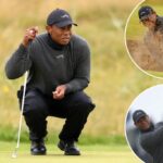 Tiger Woods falls apart after promising British Open start