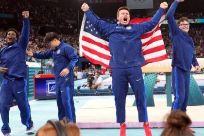 US men win bronze medal in team final