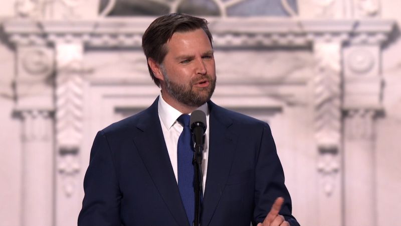 Video: See JD Vance’s mom’s emotional reaction to his VP nominee speech