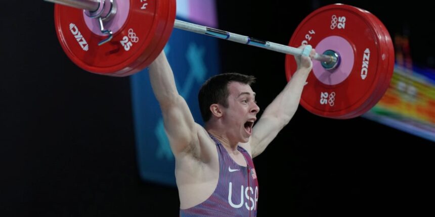 Hampton Morris, 20, becomes 1st US men’s weightlifter to medal at the Olympics since 1984