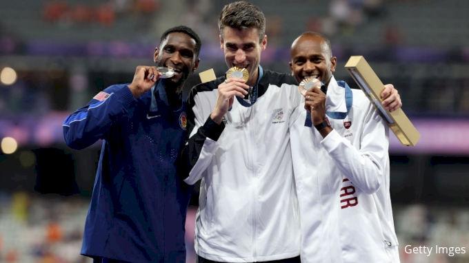 Hashim Kerr Beats Shelby McEwen in Jump-Off For Olympic High Jump Gold