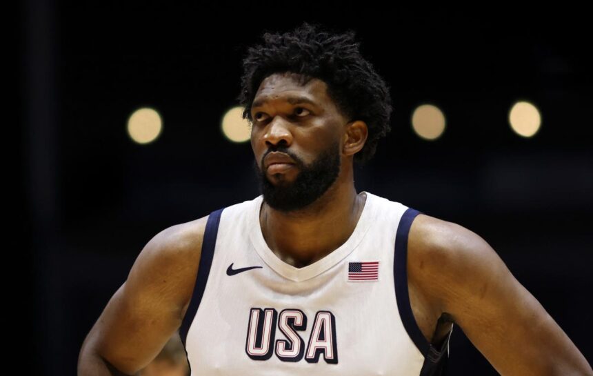 Joel Embiid benched for Team USA basketball at 2024 Paris Olympics: Social media reacts