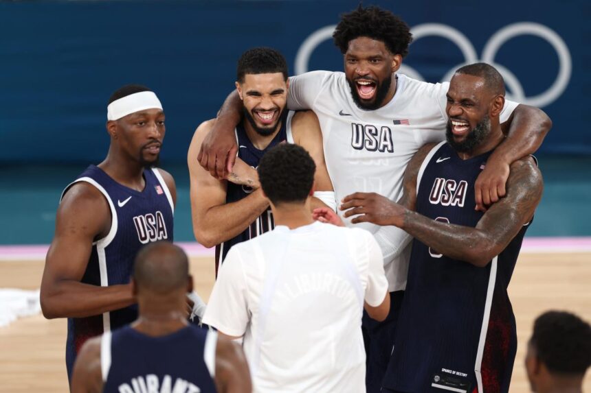 NBA Twitter reacts to Joel Embiid winning gold medal for Team USA