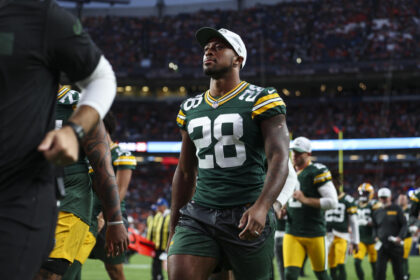 Packers RB A.J. Dillon lands on IR, will miss 2024 season after latest neck injury