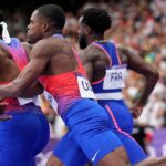 Team USA disqualified in men’s 4x100m relay final