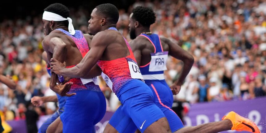 Team USA disqualified in men’s 4x100m relay final