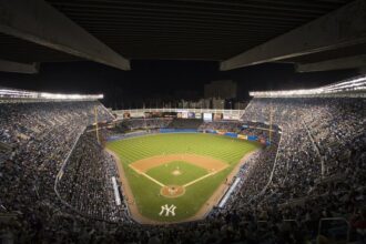 Yankee Stadium in the Bronx in New York City