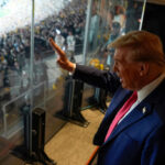 Former President Donald Trump attends Pittsburgh Steelers game on 'Sunday Night Football'