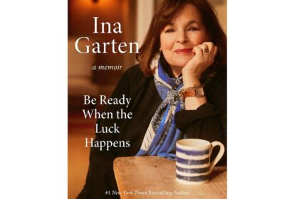 Ina Garten, the Barefoot Contessa, looks back in memoir 'Be Ready When the Luck Happens'