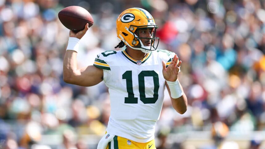 Packers QB Jordan Love suffers groin injury in win over Jaguars