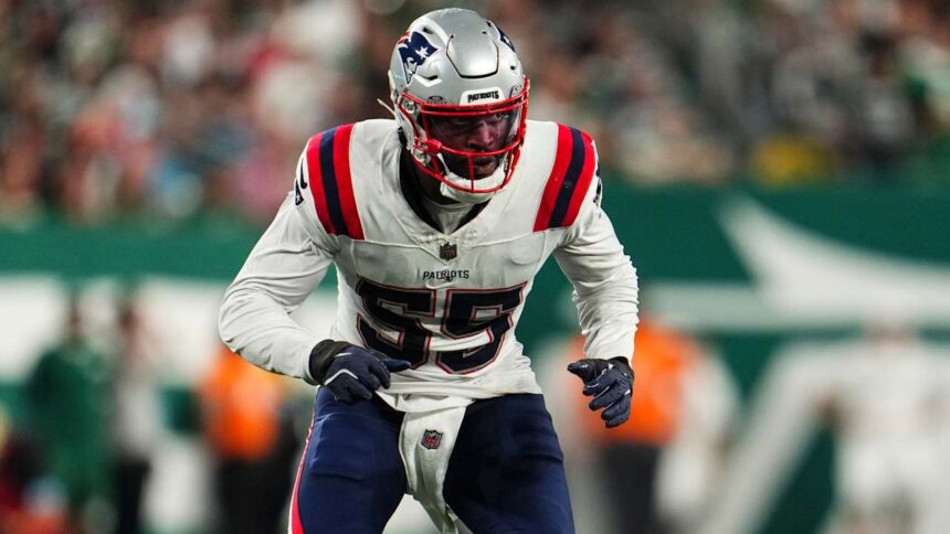 Patriots trading OLB Josh Uche to Chiefs for 2026 sixth-round pick