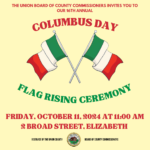 Union County to Hold Annual Columbus Day Flag Raising Ceremony on Friday, October 11th – County of Union