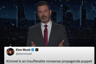 Jimmy Kimmel Responds to Elon Musk Calling Him a 'Propaganda Puppet'