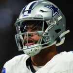 Cowboys QB Dak Prescott suffers hamstring injury in loss to Falcons, will undergo MRI on Monday