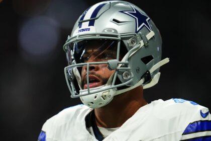 Cowboys QB Dak Prescott suffers hamstring injury in loss to Falcons, will undergo MRI on Monday