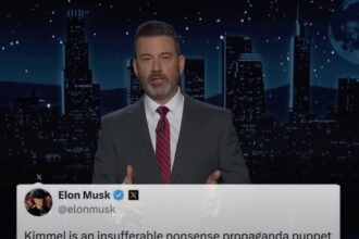 Jimmy Kimmel Responds to Elon Musk Calling Him a 'Propaganda Puppet'