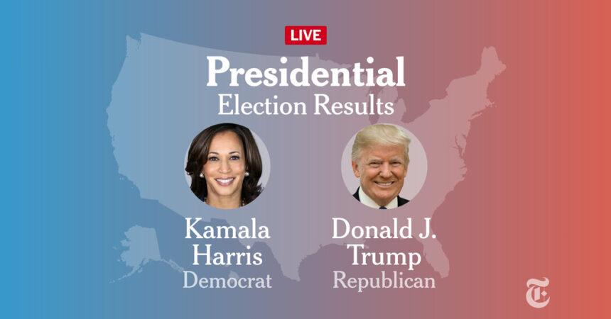 Live 2024 Election Results Map: Harris vs. Trump