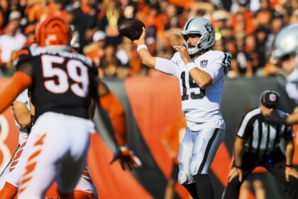 Raiders vs Bengals score: Las Vegas is rudderless in another loss