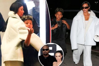 Kim Kardashian takes son Saint to the movies amid Kanye West, Bianca Censori Grammys 2025 scandal