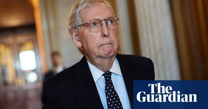 Mitch McConnell calls Trump tariffs ‘bad idea’ but most Republicans toe line | Trump administration