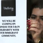 Some US businesses close in a 'day without immigrants.' But many say they can't lose income