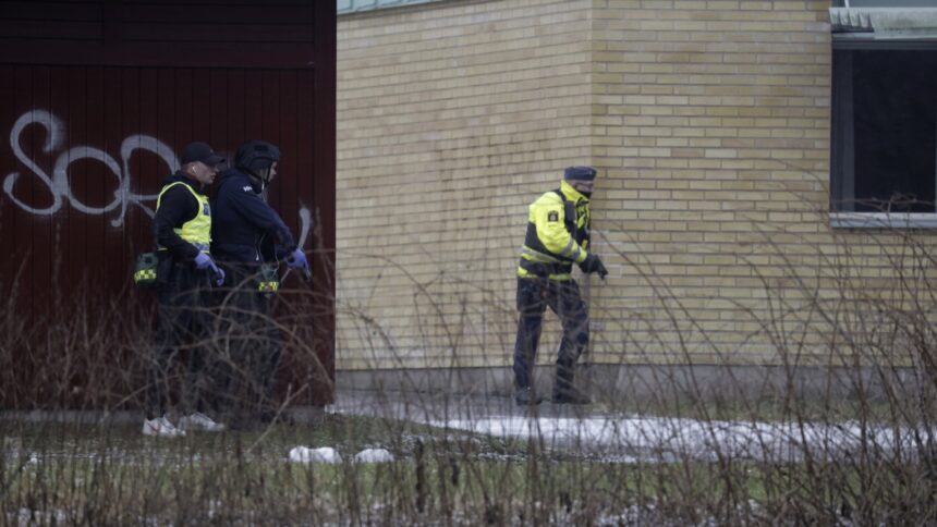 Sweden adult education center shooting leaves about 10 dead : NPR