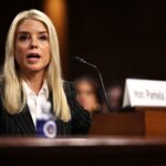 Former Florida Attorney General Pam Bondi testifies before the Senate Judiciary Committee during her confirmation hearing for U.S. attorney general in the Hart Senate Office Building on Capitol Hill on Jan. 15, 2025, in Washington, D.C.  (Photo by Chip Somodevilla/Getty Images)